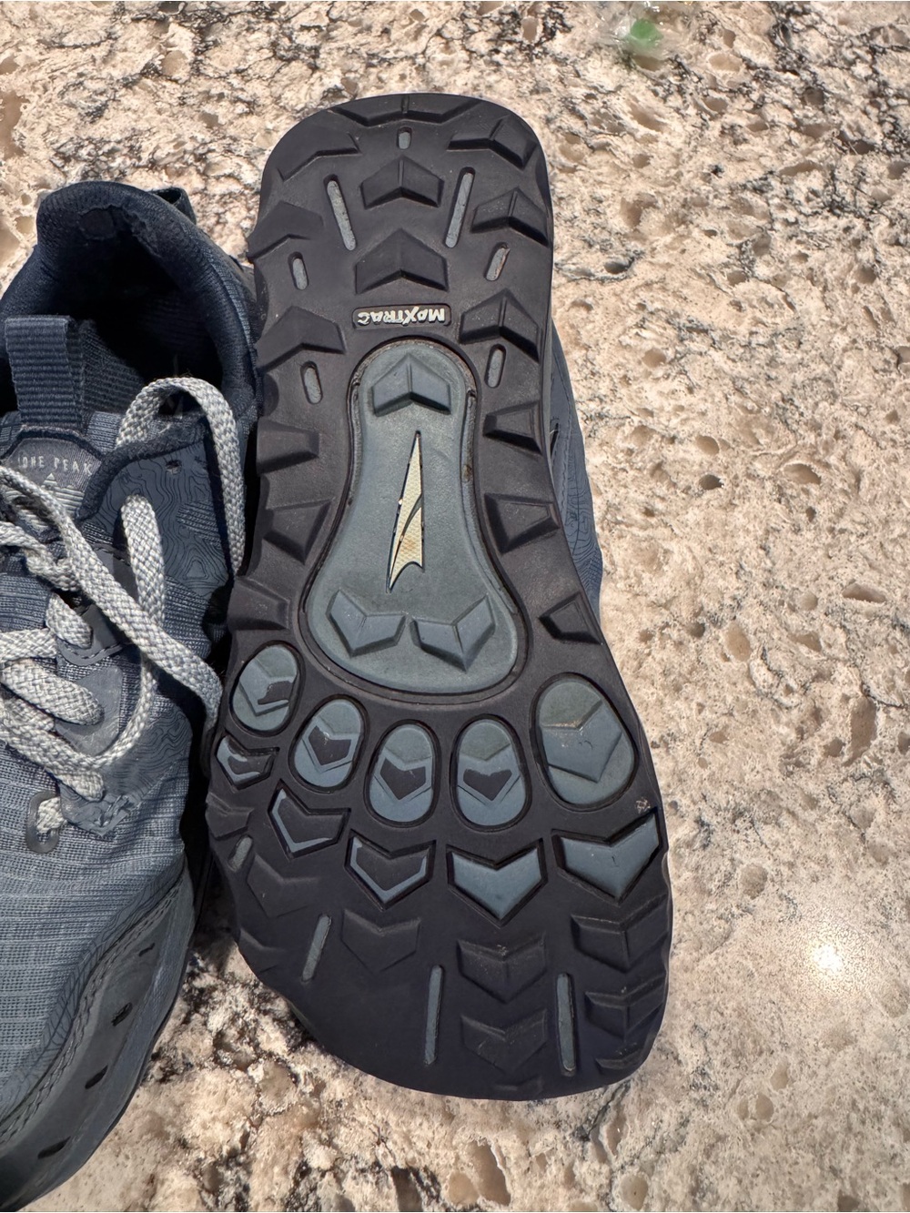 Altra women’s  Slate Blue Athletic trail Running Shoes - Picture 5 of 13